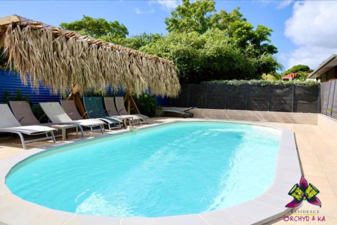 Piscine, Plages Bois Jolan Et Du Bourg, Jardin & Parking Prives, Sainte-Anne - Villas Orchyd & Ka Ngoại thất bức ảnh